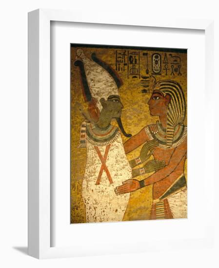 Tomb King Tutankhamun, Valley of the Kings, Egypt-Kenneth Garrett-Framed Photographic Print