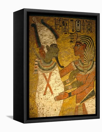 Tomb King Tutankhamun, Valley of the Kings, Egypt-Kenneth Garrett-Framed Stretched Canvas