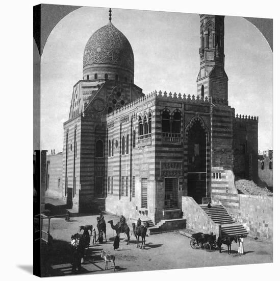 Tomb Mosque of Sultan Kait Bey, Cairo, Egypt, 1905-Underwood & Underwood-Stretched Canvas