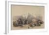 Tomb of Aaron, from 'The Holy Land', Engraved by Louis Haghe (1806-85)-David Roberts-Framed Giclee Print