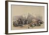 Tomb of Aaron, from 'The Holy Land', Engraved by Louis Haghe (1806-85)-David Roberts-Framed Giclee Print