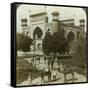 Tomb of Akbar, Sikandarah, Uttar Pradesh, India, C1900s-Underwood & Underwood-Framed Stretched Canvas