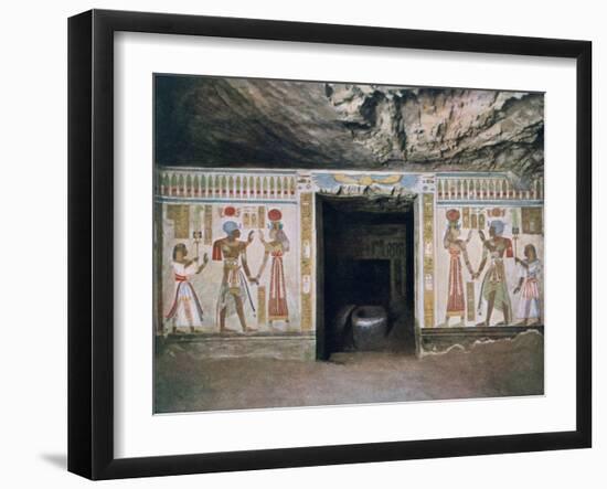 Tomb of Amun-Her-Khepeshef, Son of Rameses II, Thebes, Egypt, 20th Century-null-Framed Photographic Print
