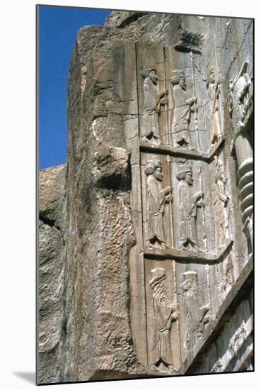 Tomb of Artaxerxes Ii, Persepolis, Iran-Vivienne Sharp-Mounted Photographic Print