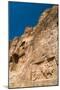 Tomb of Ataxerxes I and carved relief below, Naqsh-e Rostam Necropolis, near Persepolis, Iran, Midd-James Strachan-Mounted Photographic Print