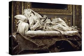 Tomb of Blessed Ludovica Albertoni, 1671-1675-null-Stretched Canvas