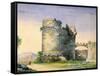 Tomb of Caecilia Metella, Rome, Italy-null-Framed Stretched Canvas