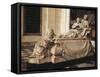 Tomb of Cardinal Richelieu-Francois Girardon-Framed Stretched Canvas