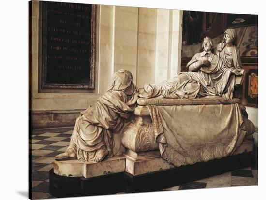 Tomb of Cardinal Richelieu-Francois Girardon-Stretched Canvas