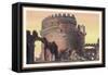 Tomb of Cecilia Metella-M. Dubourg-Framed Stretched Canvas