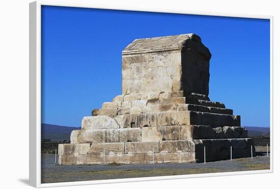 Tomb of Cyrus Great, Pasargad-null-Framed Photographic Print