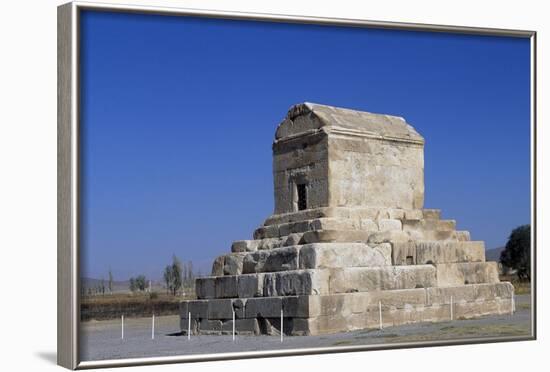 Tomb of Cyrus Great, Pasargad-null-Framed Photographic Print