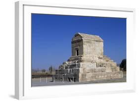 Tomb of Cyrus Great, Pasargad-null-Framed Photographic Print