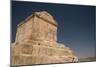 Tomb of Cyrus the Great, 576-530 BC, Pasargadae, UNESCO World Heritage Site, Iran, Middle East-James Strachan-Mounted Photographic Print