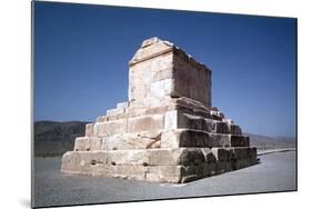 Tomb of Cyrus the Great, Pasargadae, Iran-Vivienne Sharp-Mounted Photographic Print