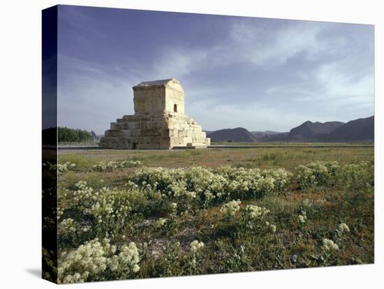 Tomb of Cyrus the Great, Passargadae (Pasargadae), Iran, Middle East-Christina Gascoigne-Stretched Canvas