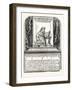 Tomb of Dante at Ravenna-null-Framed Giclee Print