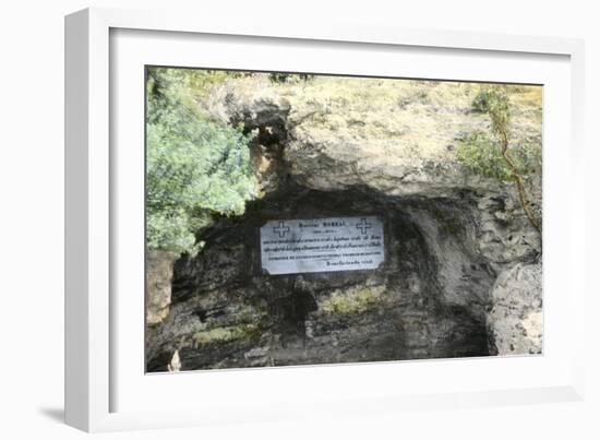 Tomb of Doctor Moreau, Hammam Meskoutine, Algeria-null-Framed Giclee Print