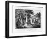 Tomb of Edmund Waller, Beaconsfield, Buckinghamshire, 1840-CJ Smith-Framed Giclee Print