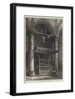 Tomb of Edward the Black Prince in Canterbury Cathedral-Samuel Read-Framed Giclee Print