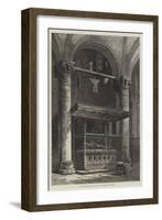 Tomb of Edward the Black Prince in Canterbury Cathedral-Samuel Read-Framed Giclee Print