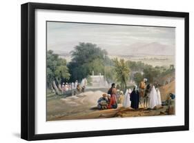 Tomb of Emperor Babur, Kabul, First Anglo-Afghan War 1838-1842-James Atkinson-Framed Giclee Print