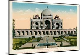 Tomb of Emperor Humayun-null-Mounted Premium Giclee Print