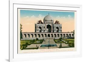 Tomb of Emperor Humayun-null-Framed Art Print