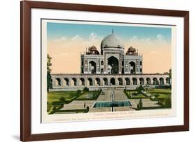 Tomb of Emperor Humayun-null-Framed Art Print