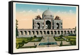 Tomb of Emperor Humayun-null-Framed Stretched Canvas