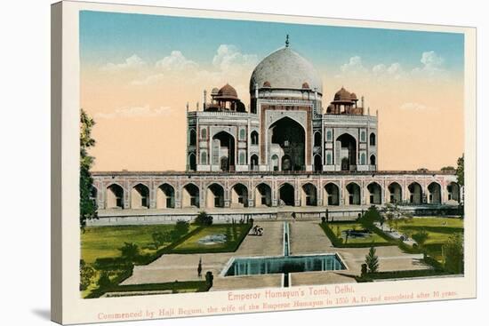 Tomb of Emperor Humayun-null-Stretched Canvas