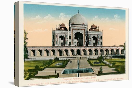 Tomb of Emperor Humayun-null-Stretched Canvas