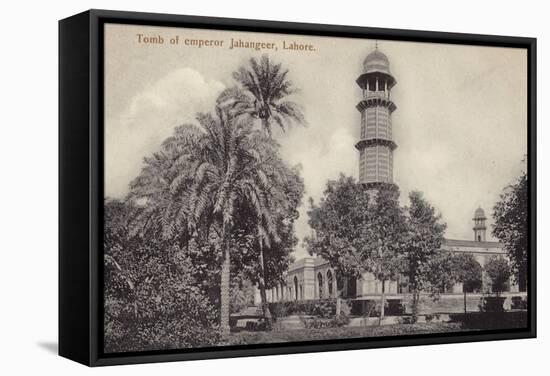 Tomb of Emperor Jahangeer in Lahore-null-Framed Stretched Canvas