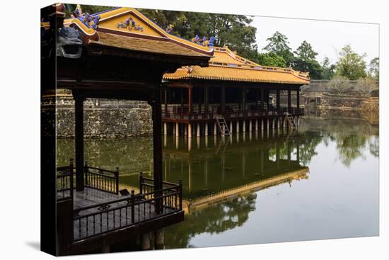 Tomb of Emperor Tu Duc of Nguyen Dynasty, Dated 1864, Pavillon of Xung Kiem, Group of Hue Monuments-Nathalie Cuvelier-Stretched Canvas