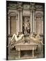 Tomb of Giuliano De' Medici, 1520-34-Michelangelo Buonarroti-Mounted Giclee Print