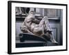 Tomb of Giuliano De' Medici, Detail of Day, 1520-33-Michelangelo Buonarroti-Framed Giclee Print