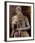Tomb of Giulio Ii: Moses-null-Framed Photographic Print