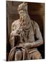 Tomb of Giulio Ii: Moses-null-Mounted Photographic Print