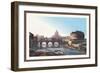 Tomb of Hadrian-M. Dubourg-Framed Art Print