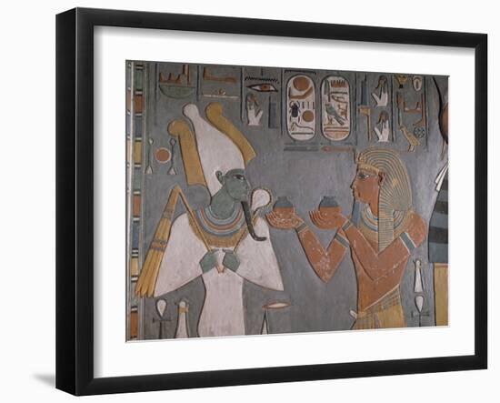 Tomb of Horemheb, Valley of the Kings, Thebes, Unesco World Heritage Site, Egypt, North Africa-Richard Ashworth-Framed Photographic Print