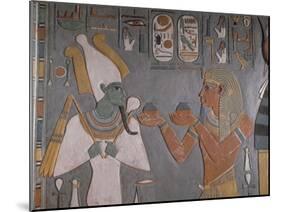 Tomb of Horemheb, Valley of the Kings, Thebes, Unesco World Heritage Site, Egypt, North Africa-Richard Ashworth-Mounted Photographic Print