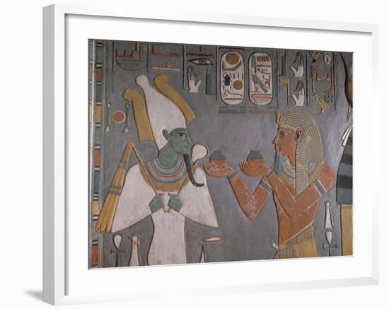 Tomb of Horemheb, Valley of the Kings, Thebes, Unesco World Heritage Site, Egypt, North Africa-Richard Ashworth-Framed Photographic Print