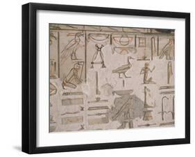 Tomb of Horemheb, Valley of the Kings, Thebes, Unesco World Heritage Site, Egypt-Richard Ashworth-Framed Photographic Print