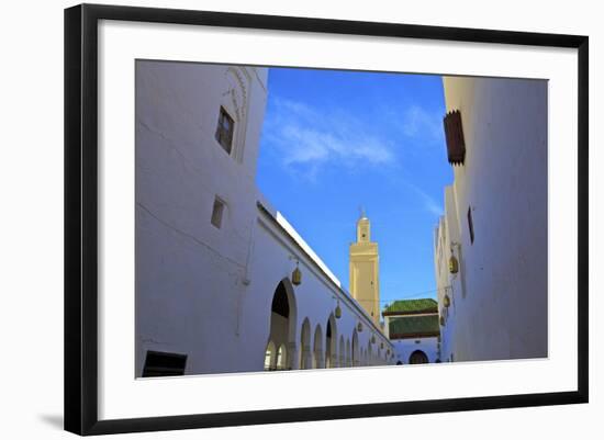 Tomb of Idriss 1, Moulay Idriss, Morocco, North Africa, Africa-Neil Farrin-Framed Photographic Print