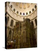 Tomb of Jesus Christ, Church of the Holy Sepulchre, Old Walled City, Jerusalem, Israel-Christian Kober-Stretched Canvas