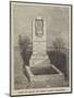 Tomb of Keats at Rome, Lately Restored-null-Mounted Giclee Print