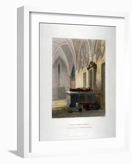 Tomb of Lancelot Andrews in the Lady Chapel, St Saviour's Church, Southwark, London, 1851-John Wykeham Archer-Framed Giclee Print