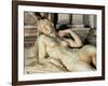 Tomb of Lorenzo De Medici, Detail of Dawn-Michelangelo Buonarroti-Framed Giclee Print