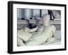 Tomb of Lorenzo De Medici, Detail of Dusk-Michelangelo Buonarroti-Framed Giclee Print