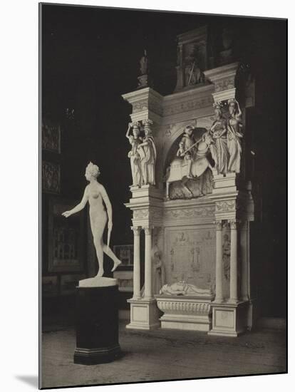 Tomb of Louis De Breze in the Cathedral of Rouen-null-Mounted Photographic Print